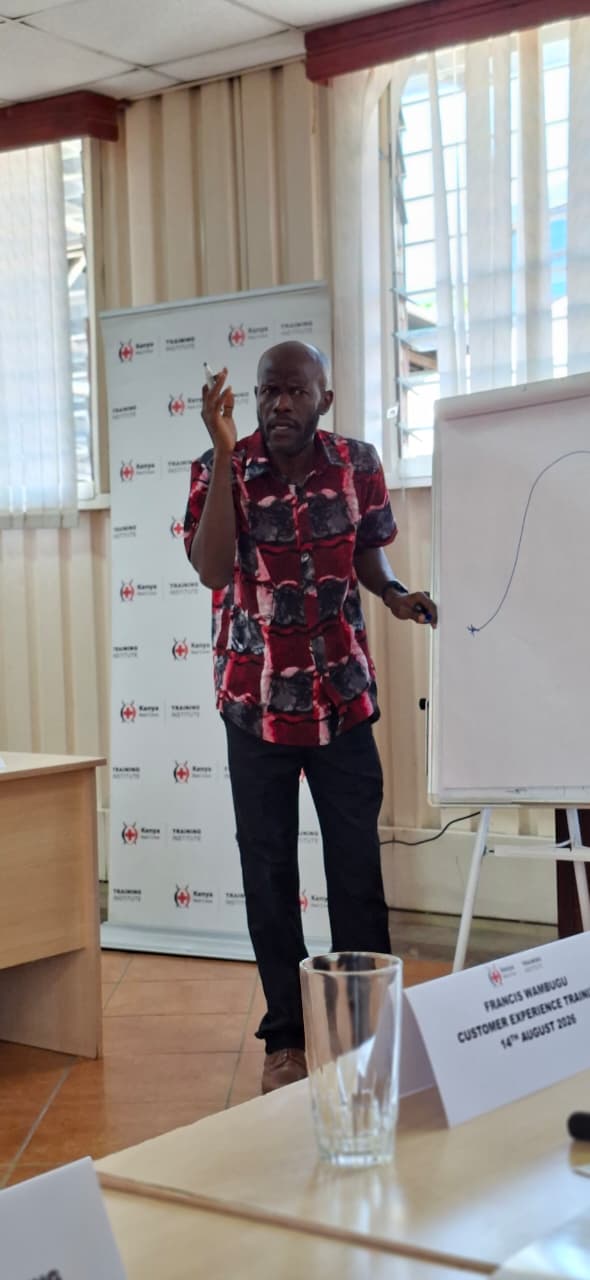 Sakwa Wangara facilitating professional training